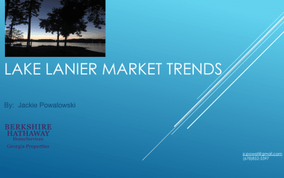 Lake Lanier Real Estate Market Trends